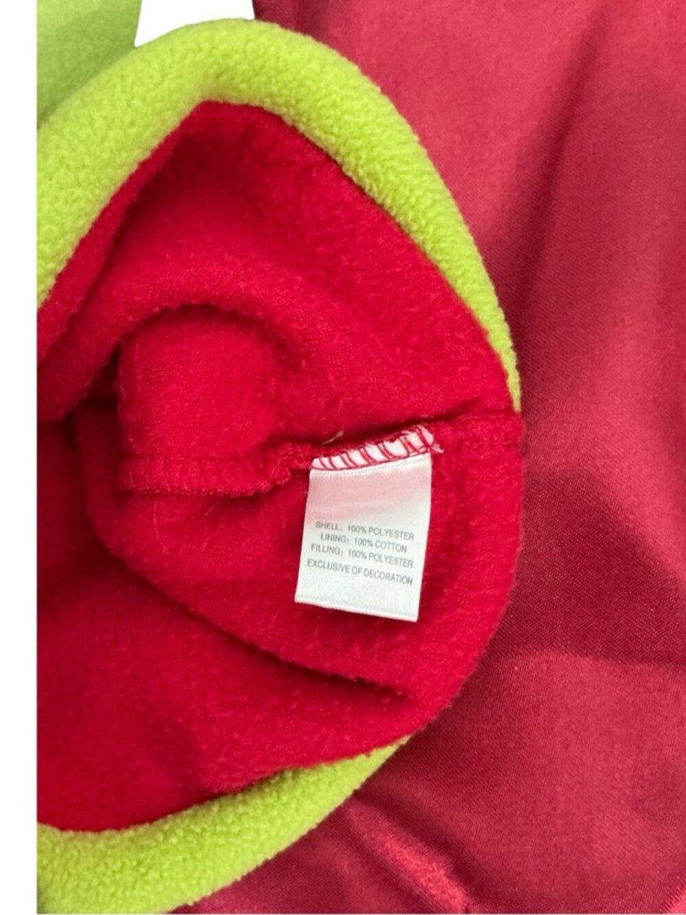 BabyGear Strawberry Halloween Costume Bubble Body Beanie Hat Infant 0-6 months - Picture 11 of 15